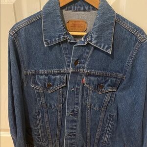 Levi's Blue Denim Jacket Vintage